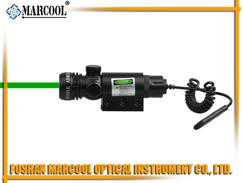 outside adjustable  Green Laser Sight Scope(M01)