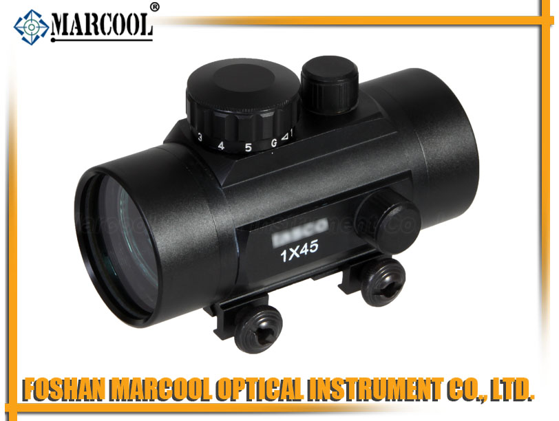 1X45 Red Dot Sight With Weaver Mount