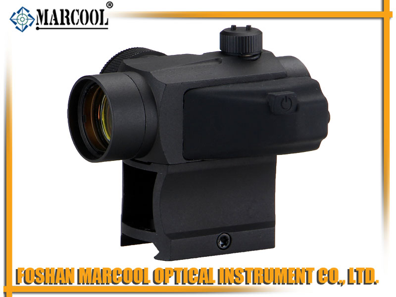 Micro T-1 1X22 Red Dot with High Mount in black