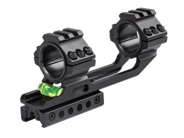 25.4/30MM One Piece Ring Mount With One Rail & Bubble Level